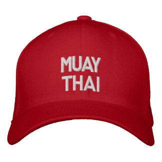 Muay Thai Broderad Keps