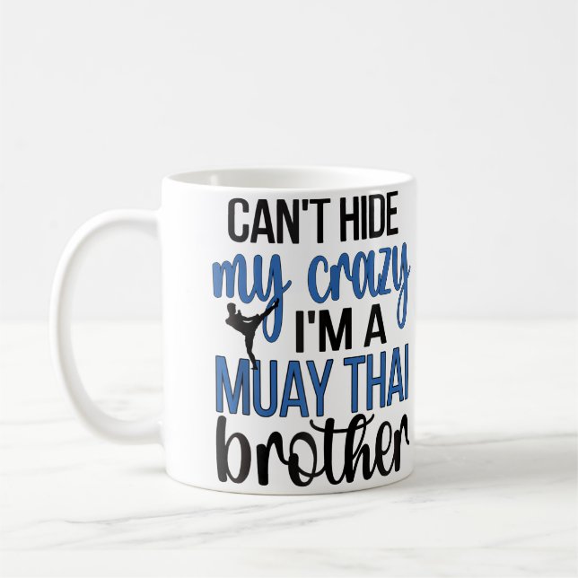 Muay Thai Bror Rolig Muay Thai Bro Kaffemugg (Vänster)