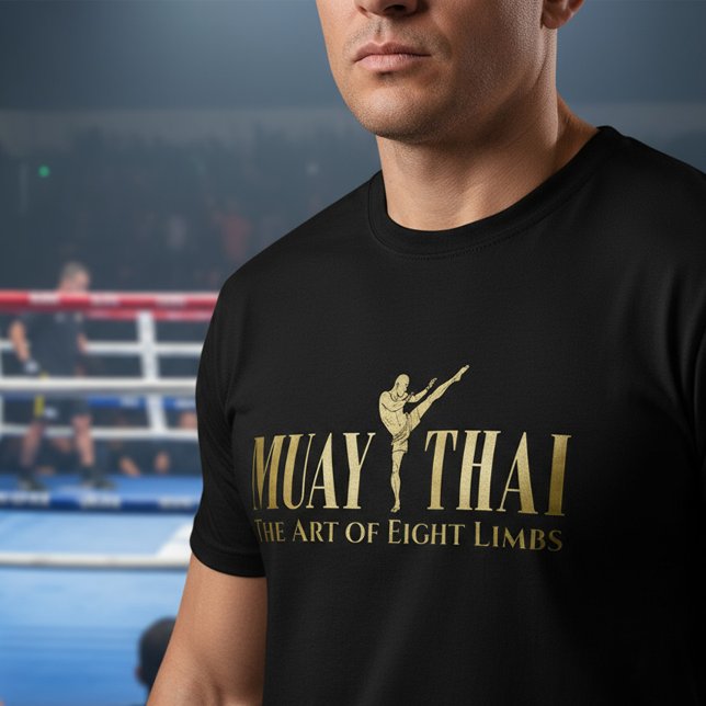 Muay Thai - De åtta extremiteterna konst T Shirt (Skapare uppladdad)