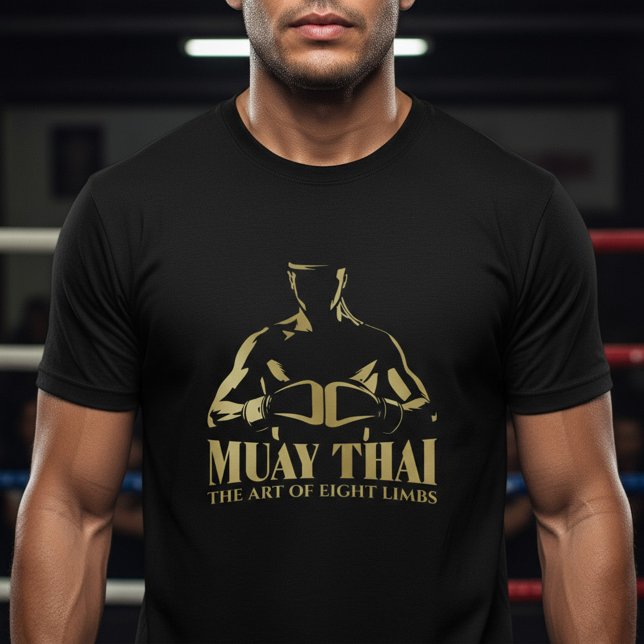 Muay Thai – De åtta extremiteterna T Shirt (Skapare uppladdad)