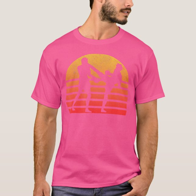 Muay Thai Distress T Shirt (Framsida)