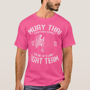 Muay Thai Eagle Fight Team Nak Muay Kickboxing T Shirt