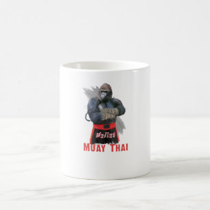 Muay Thai Fighter Kaffemugg