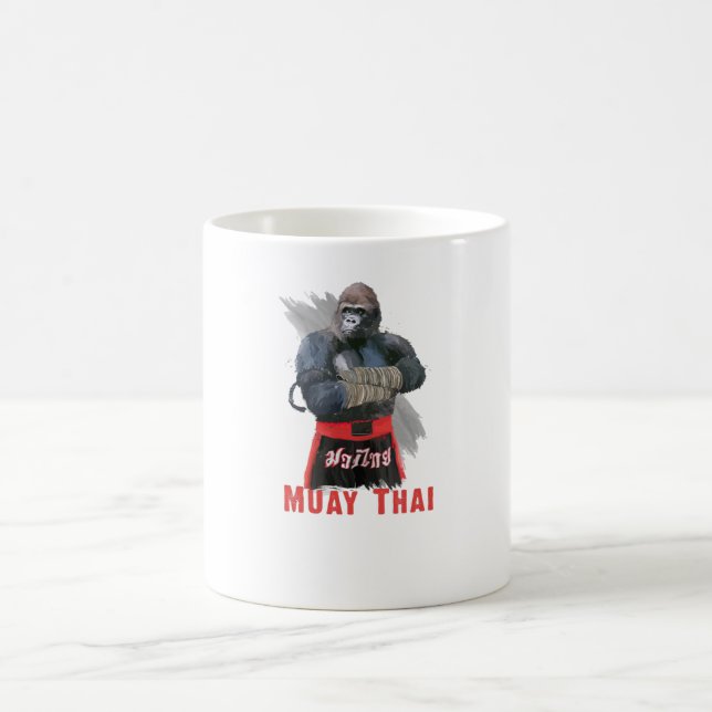 Muay Thai Fighter Kaffemugg (Center)