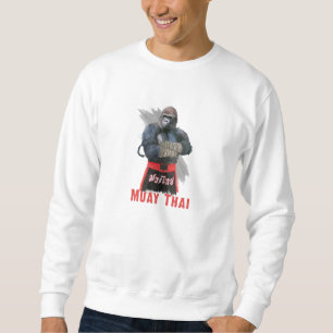 Muay Thai Fighter Lång Ärmad Tröja