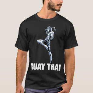 Muay Thai Fighter Nak Muay Kickboxing Gift T Shirt