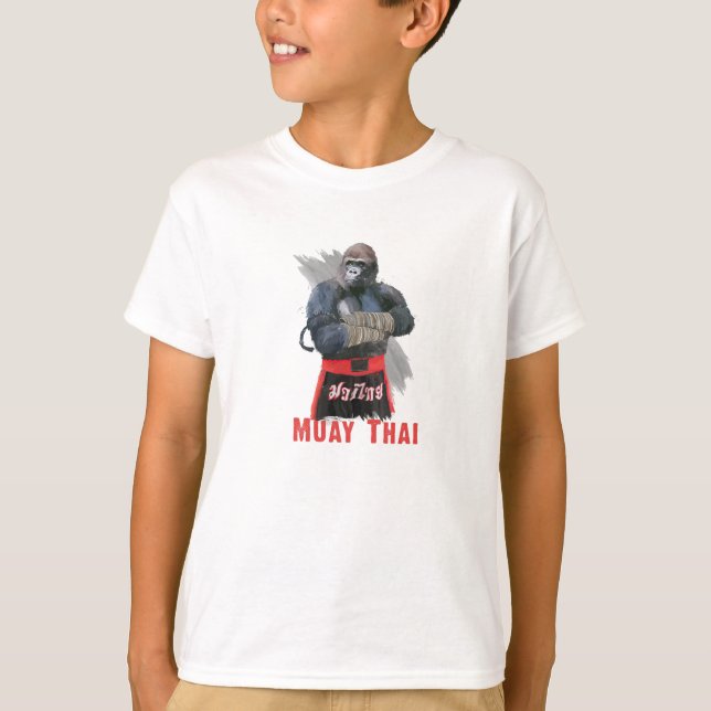 Muay Thai Fighter T Shirt (Framsida)