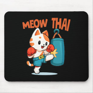 Muay Thai Funny Cat Lover Thai Boxing Thailand Meo Musmatta