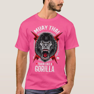 Muay Thai Gorilla Thailand Thai Boxing T Shirt