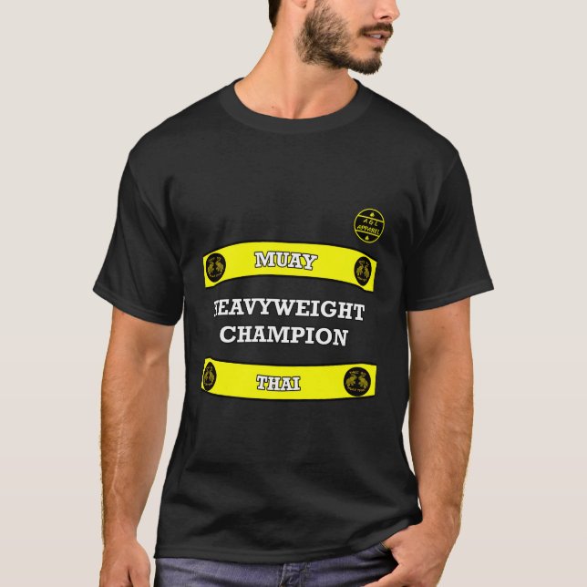 Muay Thai-Heavyweight T Shirt (Framsida)