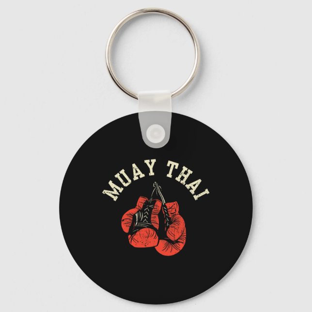 Muay Thai Hob1 Nyckelring (Framsida)