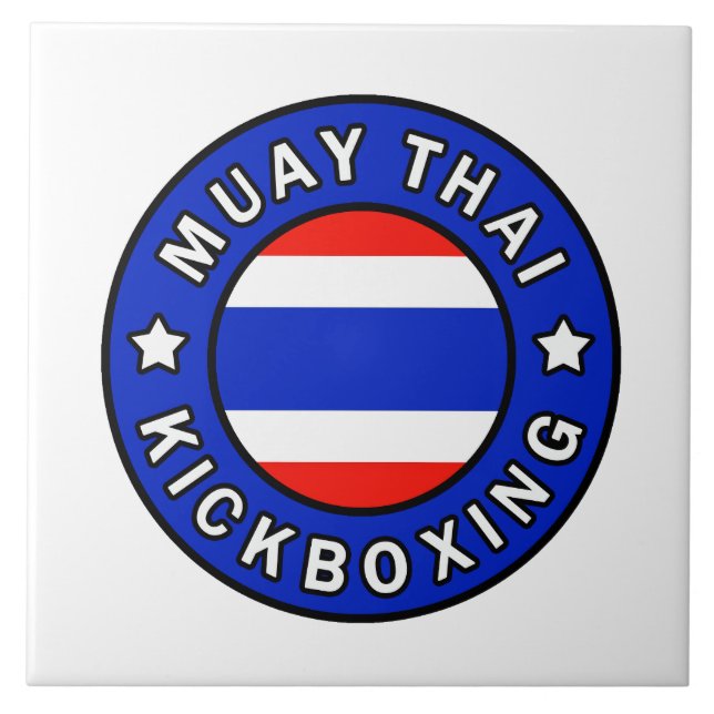 Muay Thai Kakelplatta (Framsidan)