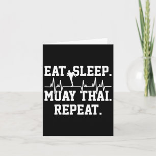 Muay Thai Kickboxing Gift Kort
