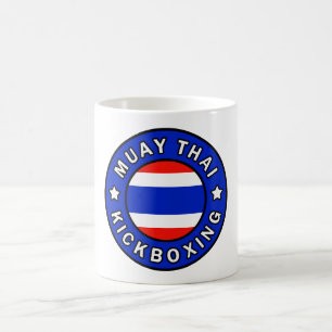 Muay Thai Kickboxing Kaffemugg