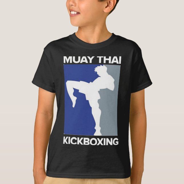 Muay Thai Kickboxing T-shirt Mma Thai Boxing T-shi (Framsida)