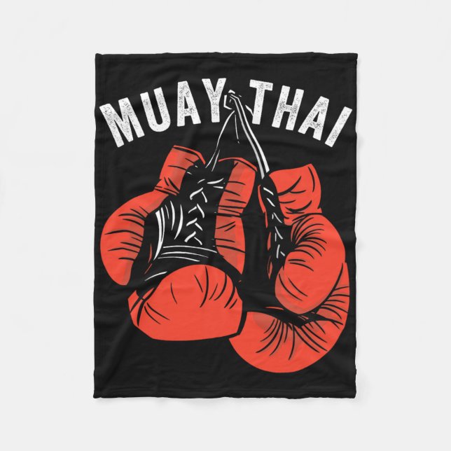 Muay Thai Kickboxning, Muay Thai-handskar, Muay Th Fleecefilt (Framsidan)