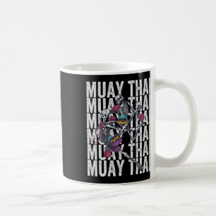 Muay Thai Kickboxning, Muay Thai Skelett, Muay Th Kaffemugg