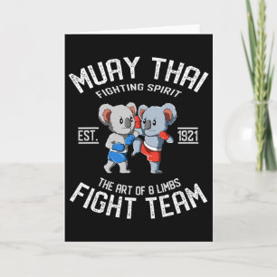 Muay Thai Koala Fight Team - Nak Muay, Kickboxning Kort