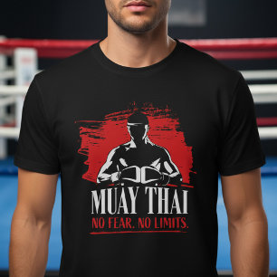 Muay Thai-krigare – Ingen Rädsla Inga Gränser T Shirt