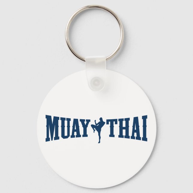 Muay Thai Logotyp Nyckelring (Framsida)