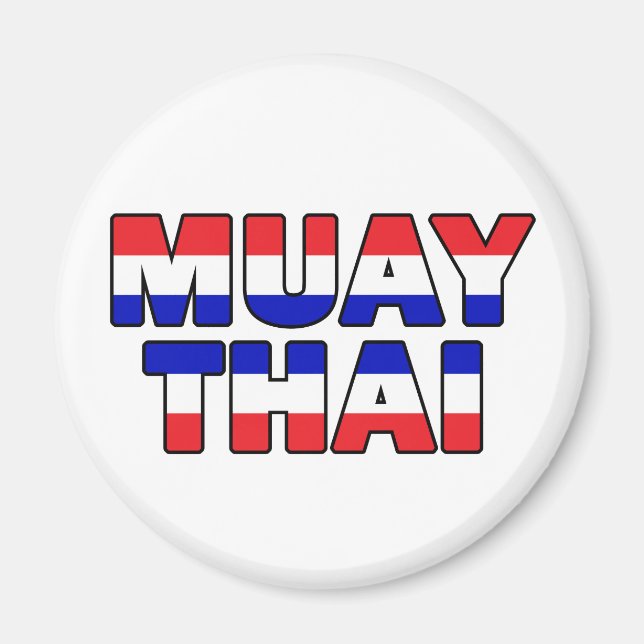 Muay Thai Magnet (Framsidan)