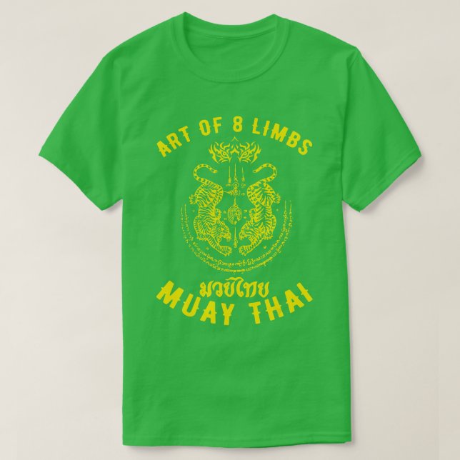 Muay Thai Manar MMA Tiger Street match Muay Thai K T Shirt (Design framsida)