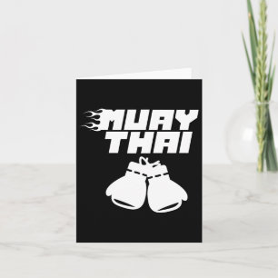 Muay Thai Martial Arts Fighter Hob Kort
