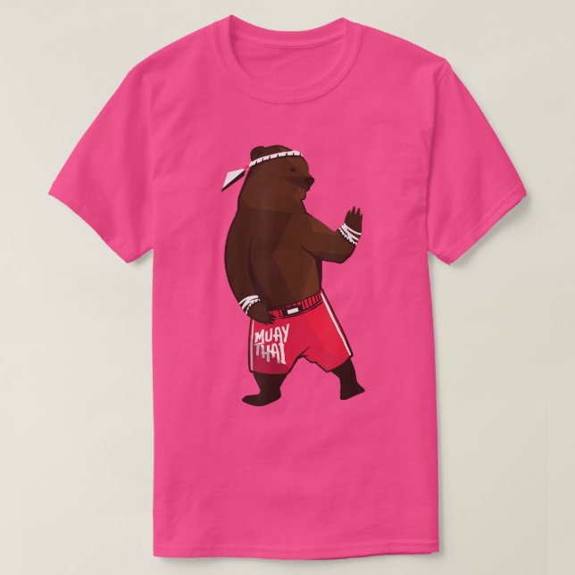 Muay Thai Martial Arts Gifts mot 1504 T Shirt (Design framsida)