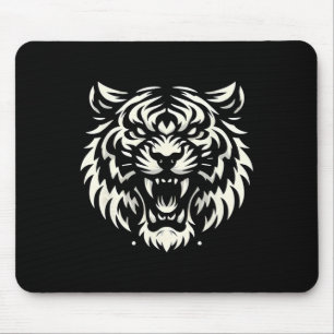 Muay Thai Mma Fight Tatuerad Tiger Roar Kickboxnin Musmatta