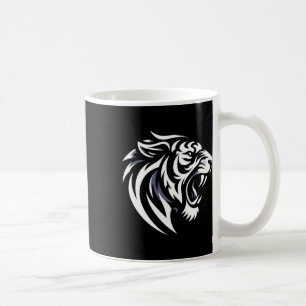 Muay Thai Mma Fight Tatuerings Tiger Roar Kickboxi Kaffemugg