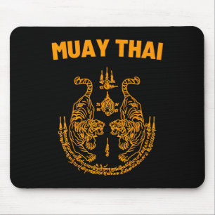 Muay Thai Mma Fight Tatuerings Tvilling Tiger Kick Musmatta