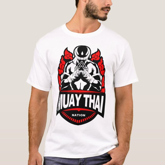Muay Thai MMA fighter T Shirt (Framsida)