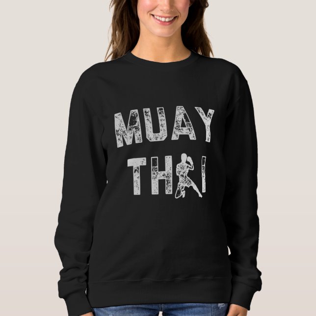 Muay Thai NakMuay Boxing Workout T Shirt (Framsida)