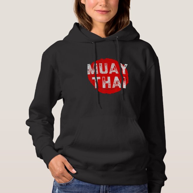 Muay Thai NakMuay Boxing Workout T Shirt (Framsida)