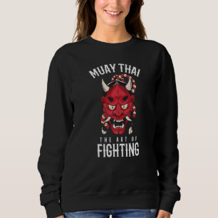 Muay Thai Oni Demon Thailändsk boxning Japansk On T Shirt