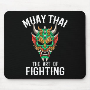 Muay Thai Oni-mask - Thai-boxning och kickboxnings Musmatta