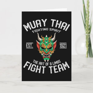 Muay Thai Oni - Thailändsk boxning och kickboxning Kort