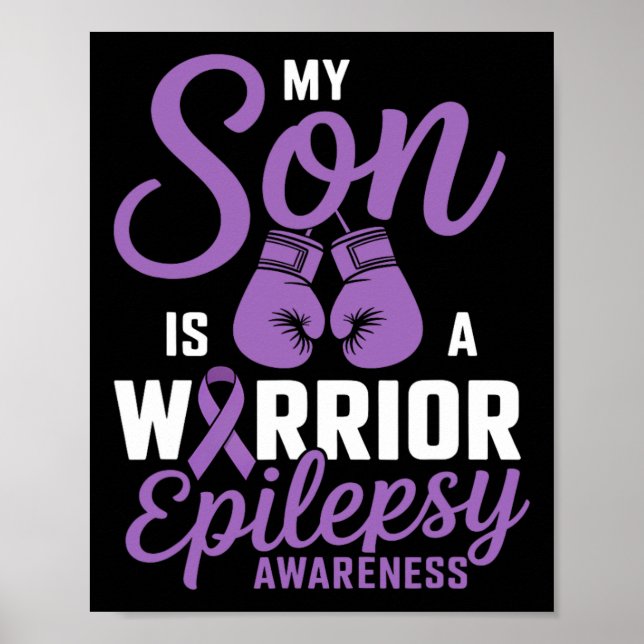 Muay Thai Pappa Gift Idea Boxing Kickboxing Mma Mu Poster (Framsidan)