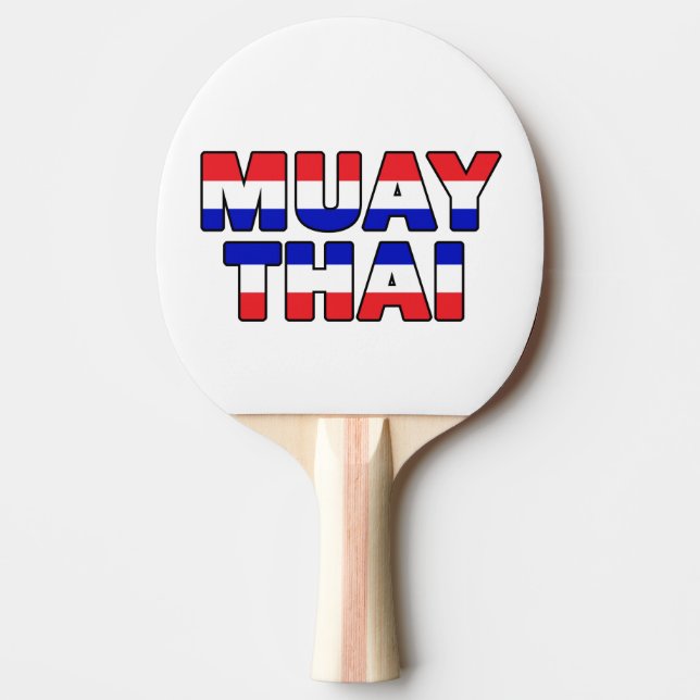 Muay Thai Pingisracket (Framsidan)