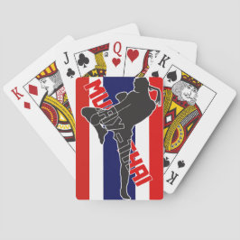 Muay Thai Playing Cards / Baralho Muay Thai Casinokort