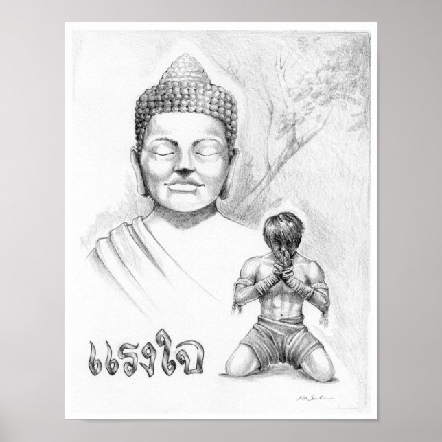 Muay Thai Poster (Framsidan)
