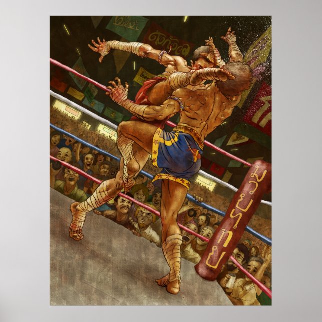Muay Thai Poster (Framsidan)