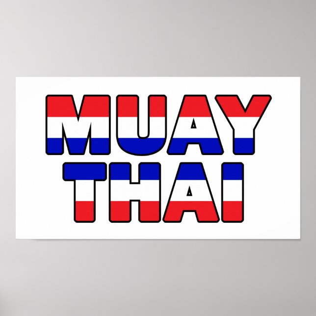 Muay Thai Poster (Framsidan)