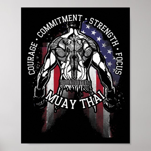 Muay Thai  Poster (Framsidan)