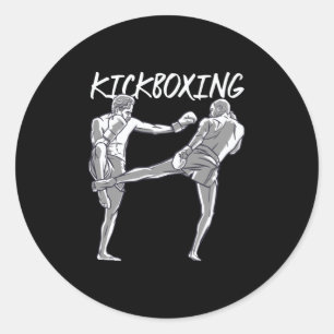 Muay Thai Runt Klistermärke