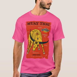 Muay Thai Sak Yant Buffalo Tattoo T Shirt