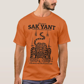Muay Thai Sak Yant Tiger 3 T Shirt