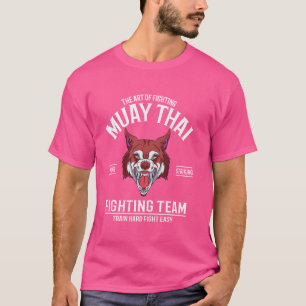 Muay Thai Skull Fighting Team T Shirt
