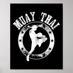 Muay Thai - Snyggt Thailand Coola Mma Boxing Gear Poster