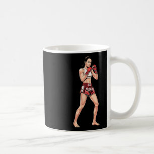 Muay Thai-ställning Comt-sport för en kickboxnings Kaffemugg